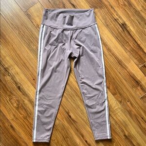 Adidas Purple High Waist Leggings Performance
